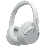 Sony WHCH720NW Bluetooth Over Ear Wireless Stereo Headphones with Noise Cancelling - White