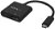 StarTech USB-C to DisplayPort Adapter with 60W USB-C Power Delivery - Black