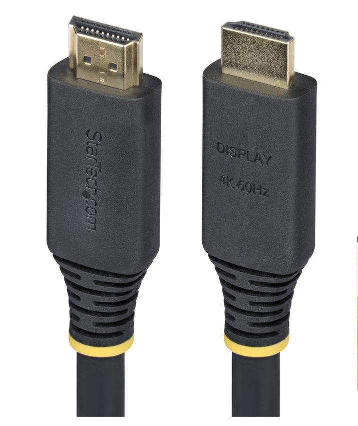 StarTech 10m Active High Speed HDMI Cable - Black