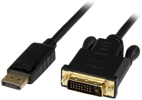 StarTech 10m DisplayPort Male to DVI-D Male Active Adapter Cable - Black