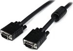 StarTech 10m VGA Male to Male Cable with Ferrite Core - Black