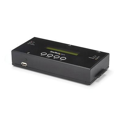 StarTech 1:1 Standalone Hard Drive Duplicator and Eraser Dock for 2.5 & 3.5 Inch SATA and SAS Drives