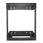StarTech 12RU Adjustable Depth Open Frame Wall Mount Server Cabinet