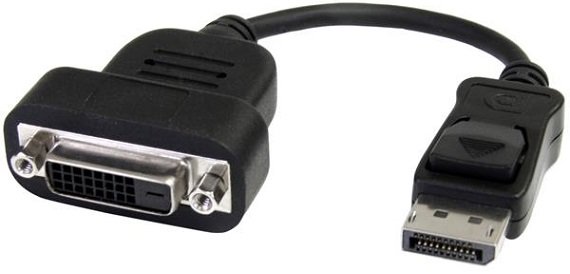 StarTech DisplayPort to DVI Single-Link Active Adapter – Black