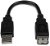 StarTech 15cm USB 2.0 USB Type-A Male to USB Type-A Female Extension Cable - Black