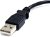 StarTech 15cm USB 2.0  Type A to USB Micro B Cable - Black