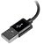 StarTech 15cm USB 2.0 to Lightning Braided Charge & Sync Cable - Black