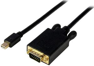 StarTech 4.6m Mini DisplayPort to VGA Active Adapter Cable - Black