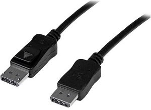 StarTech 15m DisplayPort Male to Male Active Cable with Latches