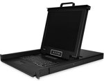 StarTech 16 Port 1U Rackmount KVM Console with 17 Inch Display, Built in Touchpad & Keyboard