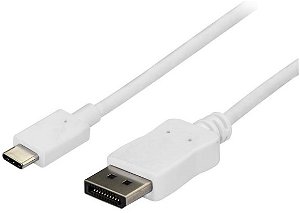 StarTech 1.8m 4K USB-C Male to Displayport Male Cable - White