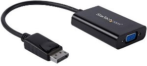 StarTech 18cm DisplayPort to VGA USB-Powered Active Adapter Cable with Audio