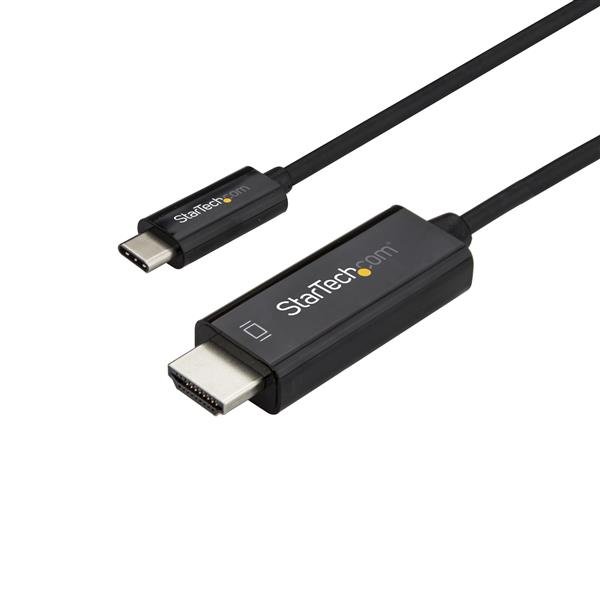 StarTech 1m 4K USB-C to HDMI Cable - Black