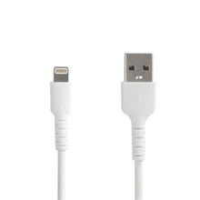 view StarTech 1m Lightning to USB Charge & Sync Cable - White