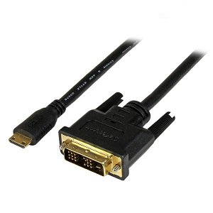 StarTech 1m Mini HDMI Male to DVI-D Male Cable