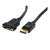 StarTech 1m Panel Mount DisplayPort Cable - Black