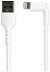StarTech 1m USB 2.0 Type-A Male to Angled Lightning Male Cable - White