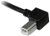 StarTech 1m USB 2.0 Type A Male to Left Angle Type-B Male Cable - Black