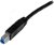StarTech 1m USB 3.0 Type-A Male to Type-B Male Cable - Black