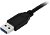 StarTech 1m USB 3.0 Type-A Male to USB-C Male Cable - Black
