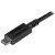 StarTech 1m USB 3.1 USB-C Male to Micro-B Male Cable - Black