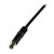 StarTech 1m USB to Type N Barrel 5V DC Power Cable - Black