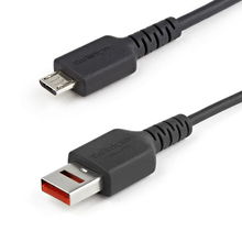 view StarTech 1m USB-A to Micro USB Charging Cable - Black