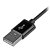 StarTech 1m USB 2.0 to Lightning Braided Charge & Sync Cable - Black