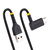 StarTech 1m USB-A to USB-C Charging Cable Right Angled - Black