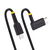 StarTech 1m USB-C Charging Cable Right Angle - Black