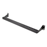 StarTech 1U Horizontal Rack Mountable Cable Lacing Bar with Adjustable Depth