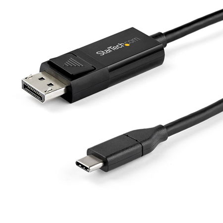 StarTech 2m Bi-Directional USB-C to DisplayPort 1.4 Adapter Cable