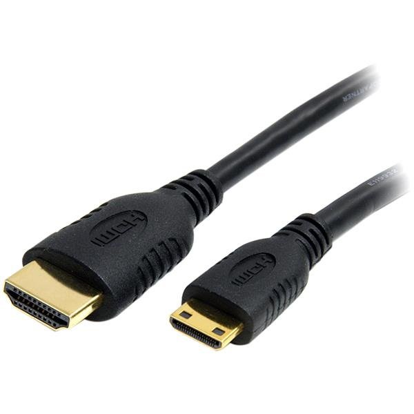 StarTech 2m High Speed HDMI Male to HDMI Mini Male Cable with Ethernet