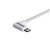 StarTech 2m USB 2.0 to Right Angled Lightning Charge & Sync Cable - White