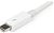StarTech 2m Thunderbolt 2 Male to Male Cable - White