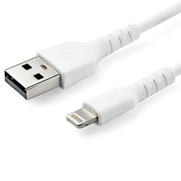 StarTech 2m USB 2.0 Type-A Male to Lightning Male Cable - White