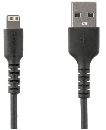 StarTech 2m USB 2.0 Type-A Male to Lightning Male Cable - Black
