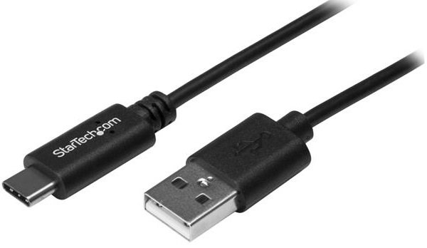 StarTech 2m USB 2.0 USB Type-A Male to USB-C Male - Black