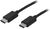 StarTech 2m USB-C Male to Male USB 2.0 Cable - Black