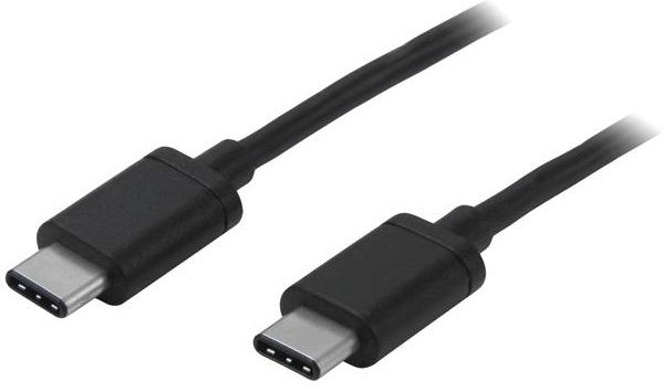 StarTech 2m USB-C Male to Male USB 2.0 Cable - Black