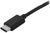 StarTech 2m USB-C Male to Male USB 2.0 Cable - Black