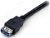 StarTech 2m USB 3.0 Type-A Male to Type-A Female Extension Cable - Black