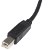StarTech 1.8m USB 2.0 Certified A to B Cable - Black