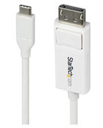 StarTech 2m USB-C to DisplayPort 1.2 Cable - White