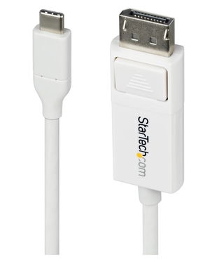 StarTech 2m USB-C to DisplayPort 1.2 Cable - White