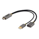 StarTech 30cm HDMI to DisplayPort Adapter Cable - Gray