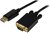 StarTech 0.9m DisplayPort to VGA Active Adapter Cable - Black