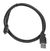 StarTech 3ft USB-A to Micro USB-B Cable - Black