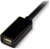 StarTech 0.9m Mini DisplayPort Male to Female Extension Cable - Black