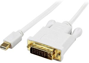 StarTech 0.9m Full HD 1080p Mini DisplayPort to DVI Active Adapter Cable - White
